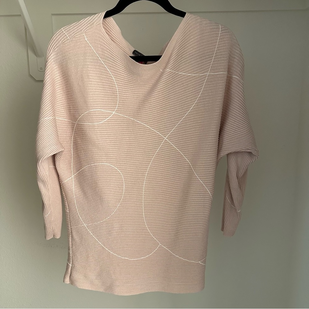 Vince Camuto Light Pink Dolman Sweater